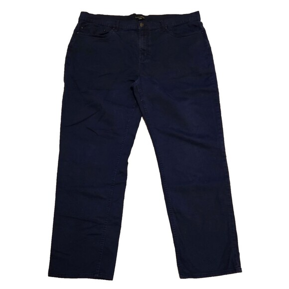 Banana Republic Other - Banana Republic Men’s 40x32 Dark Navy Stretch 5 Pocket Pants Straight Fit Work